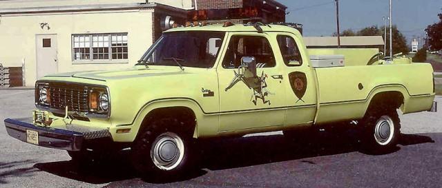 Brush Truck 1627 - 1978 Dodge Power Wagon